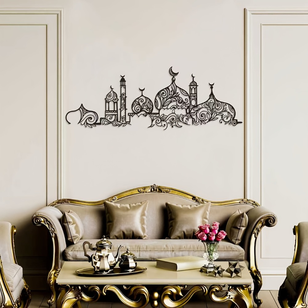 Art & Craft Activities For Toddlers - CIFBUY Eisen-Wandkunst Islamische Moschee Blumenmuster Metall