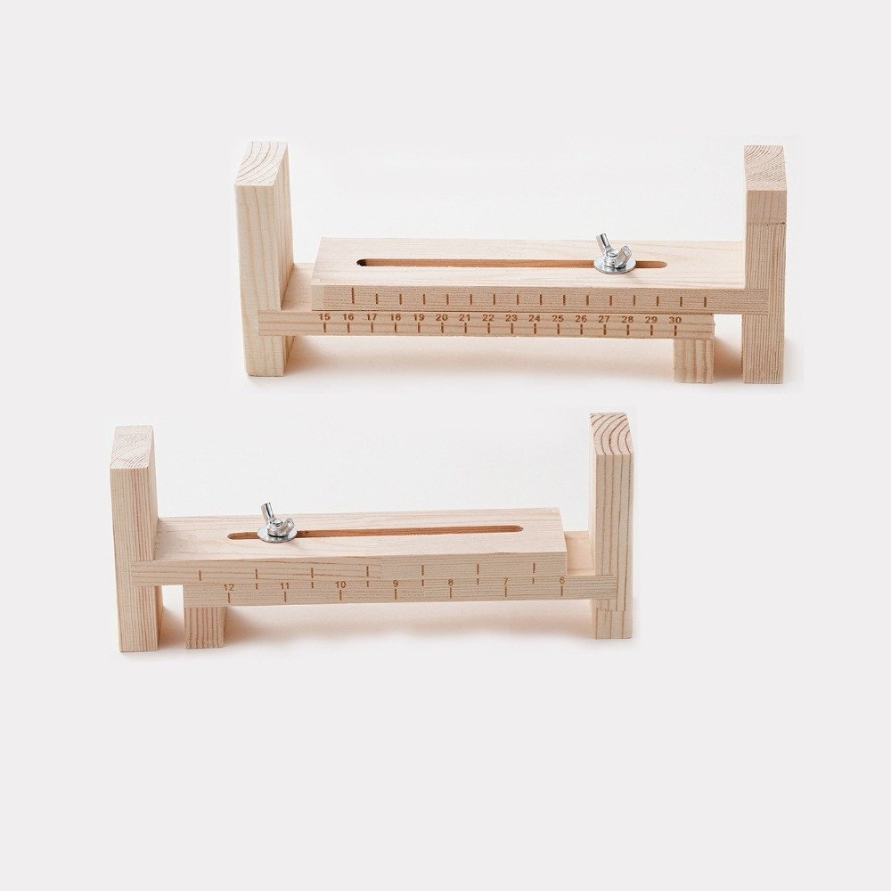 Loom Weaving Frame - Hochwertiger Massivholz-Flechtgestell, verstellbarer handgefertigter Webrahmen, DIY-Bastelwerkzeug