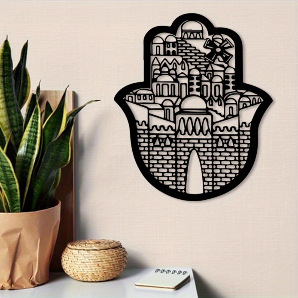 Art & Craft Activities For Toddlers - CIFBUY Eisen-Wandkunst Islamische Architektur Jerusalem Heilige