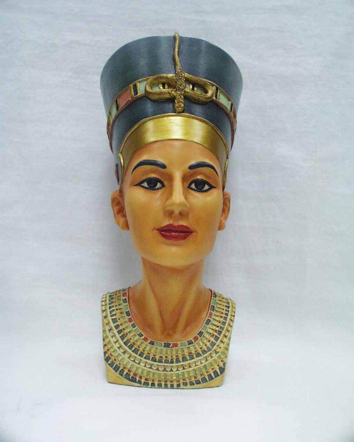 Queen Art Craft - Antike Ägyptische Königin Nefertiti Büste Statue