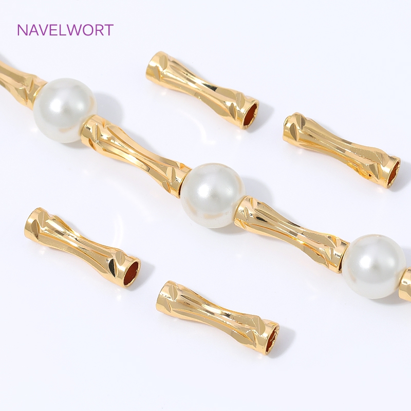 18K vergoldete facettierte Röh – Art Craft Activity Bewertung und Preis