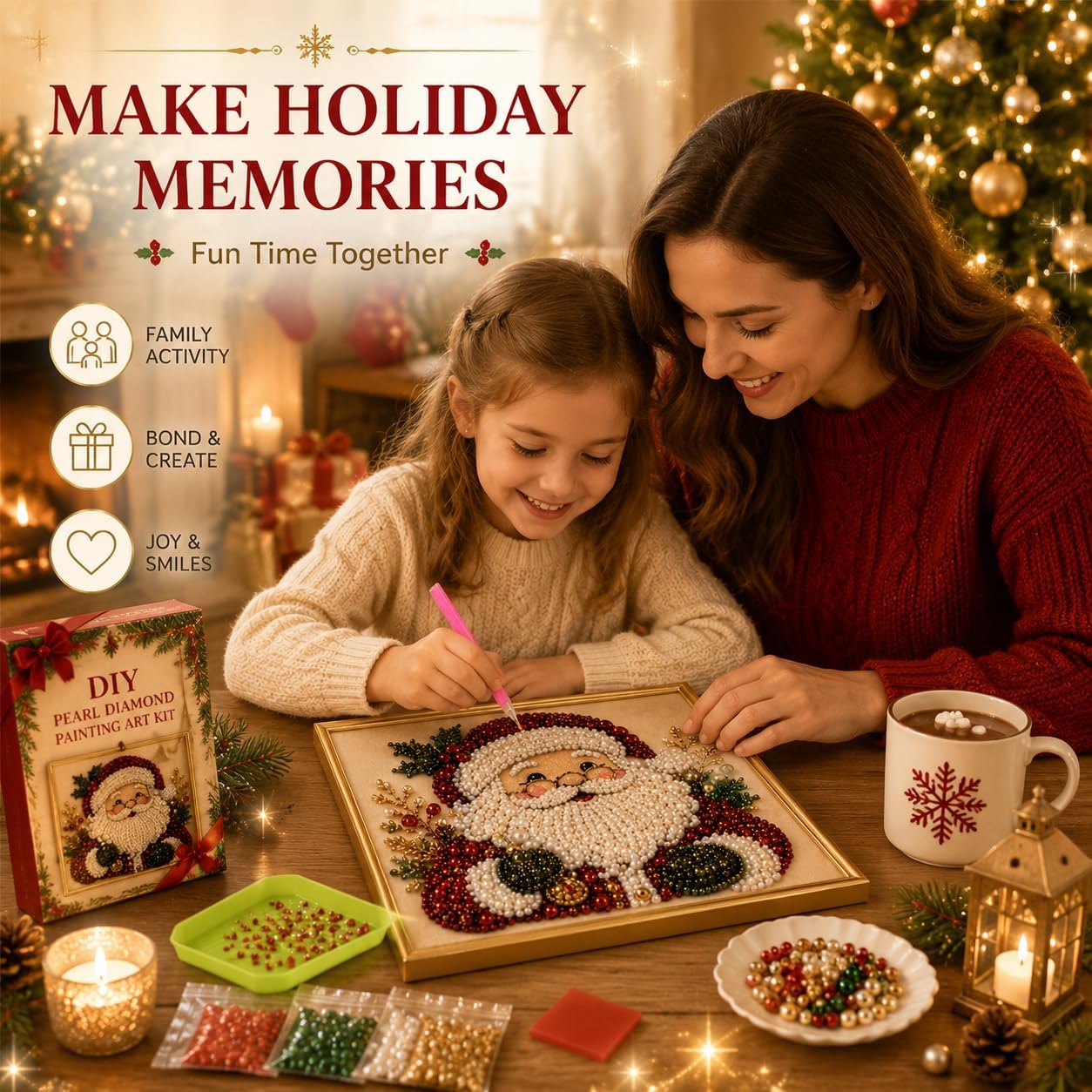 DIY Weihnachts-Perlen-Diamant- – Art Craft For Adults Bewertung und Preis