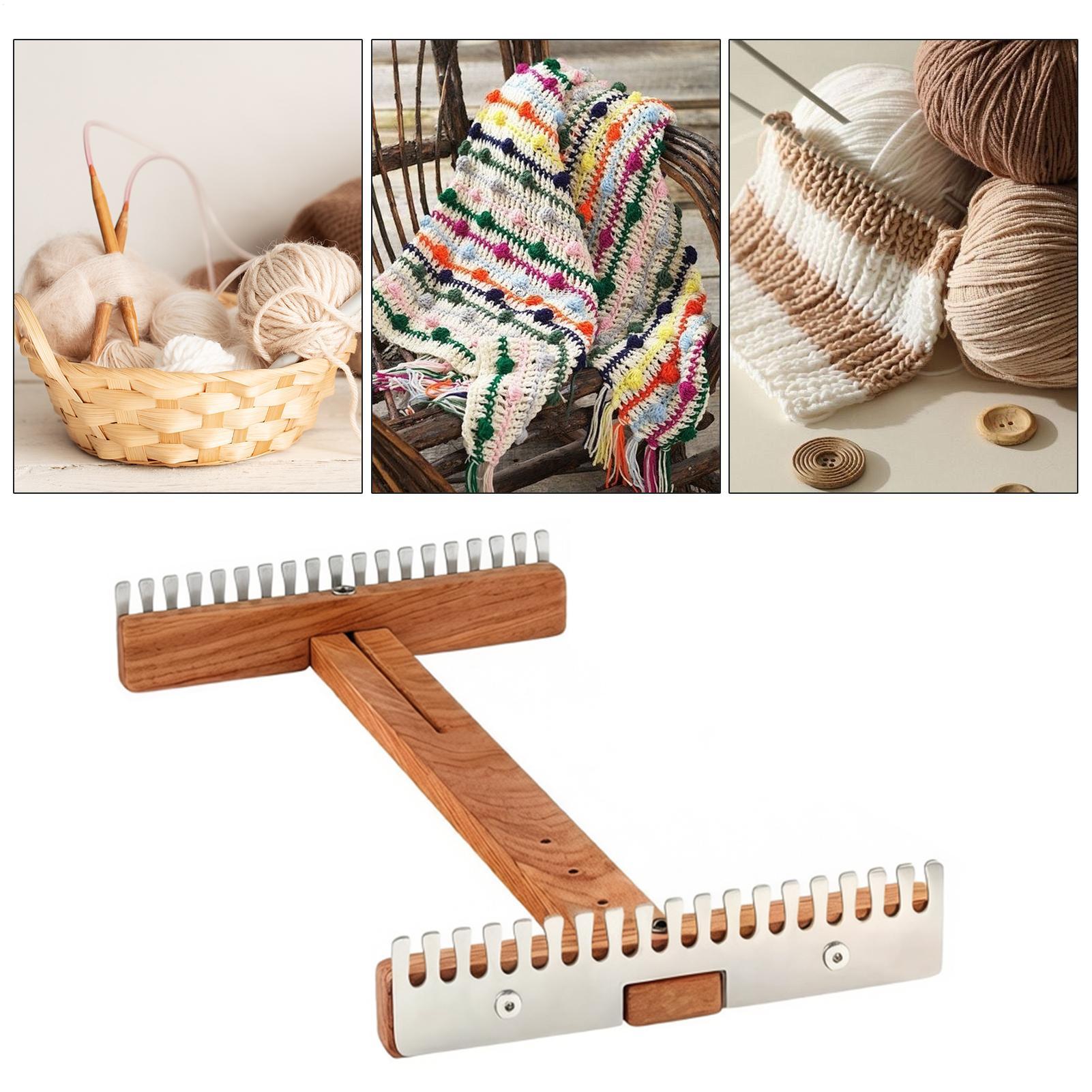 Webrahmen aus Holz, verstellba – Loom Weaving Frame Bewertung und Preis