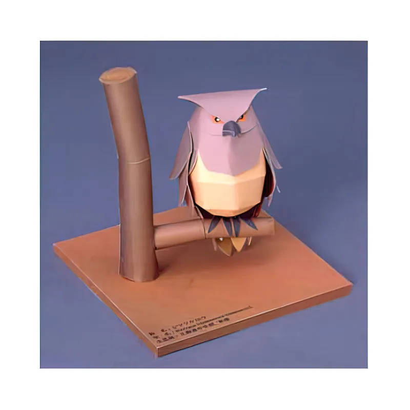 Blakiston's Fish Owls Origami  – Art Craft Cardboard Bewertung und Preis