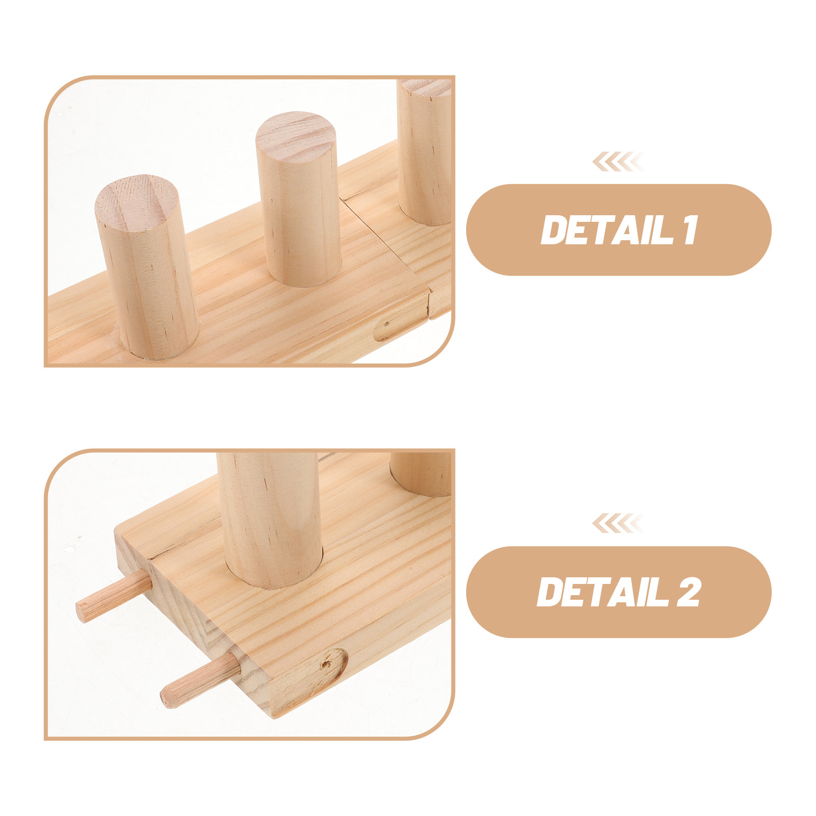 Holz-Strickrahmen 3-in-1, Stri – Loom Weaving Frame Bewertung und Preis