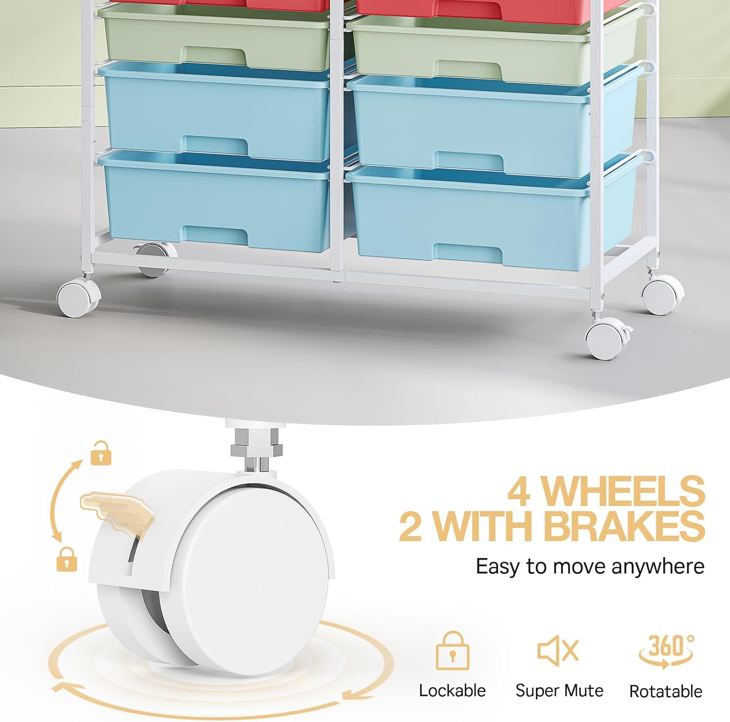 Rollbarer Aufbewahrungswagen m – Art Craft School Bewertung und Preis