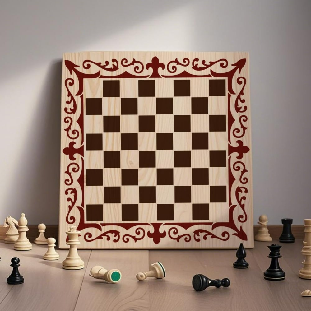 2 Stück Schachfiguren-Schablon – Queen Art Craft Bewertung und Preis