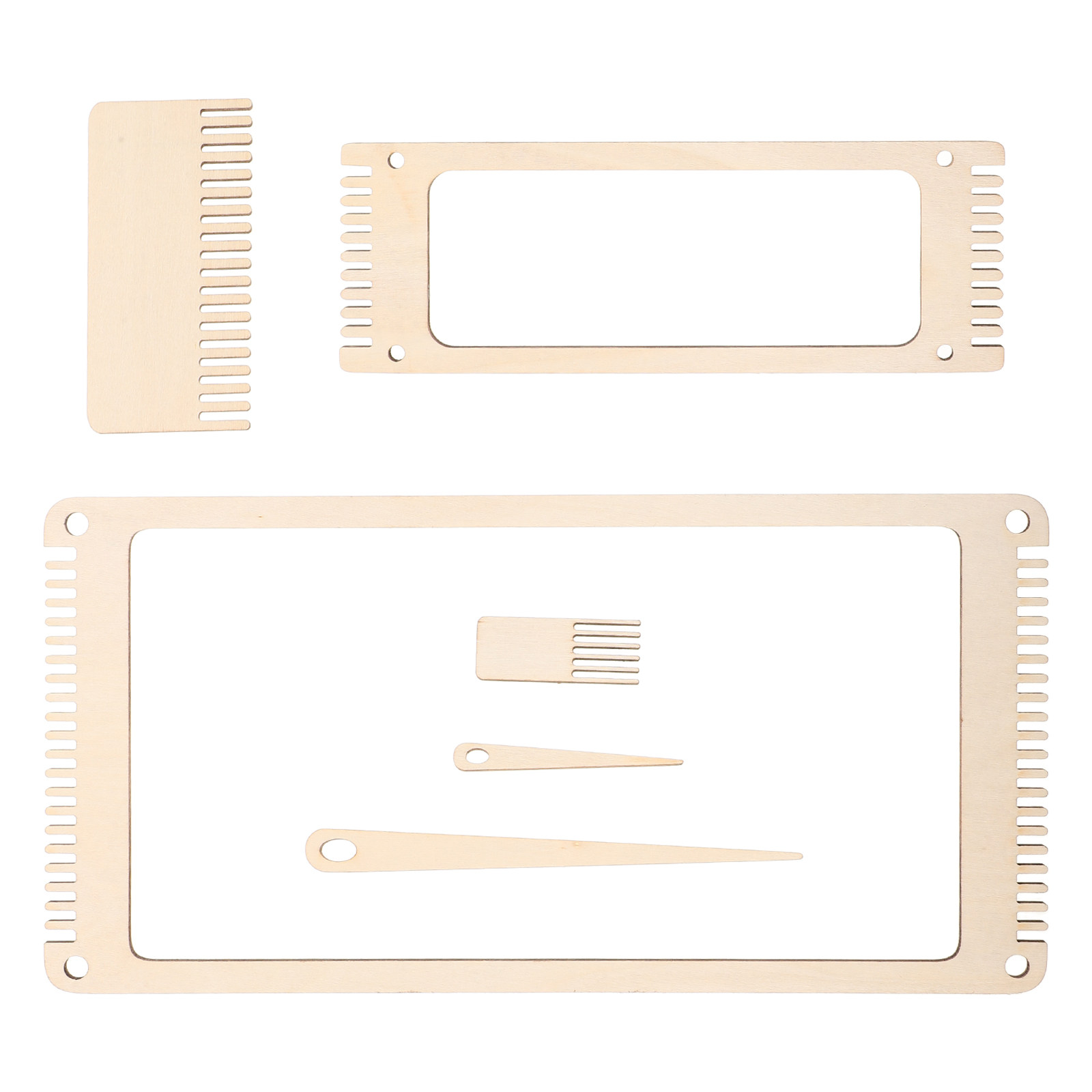 1 Set Webrahmen-Set, Wandteppi – Loom Weaving Frame Bewertung und Preis