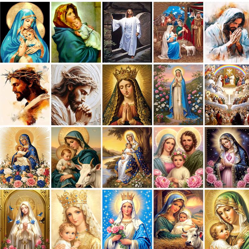 GATYZTORY Jesus Malen nach Zah – Art Craft Ideas For Adults Bewertung und Preis