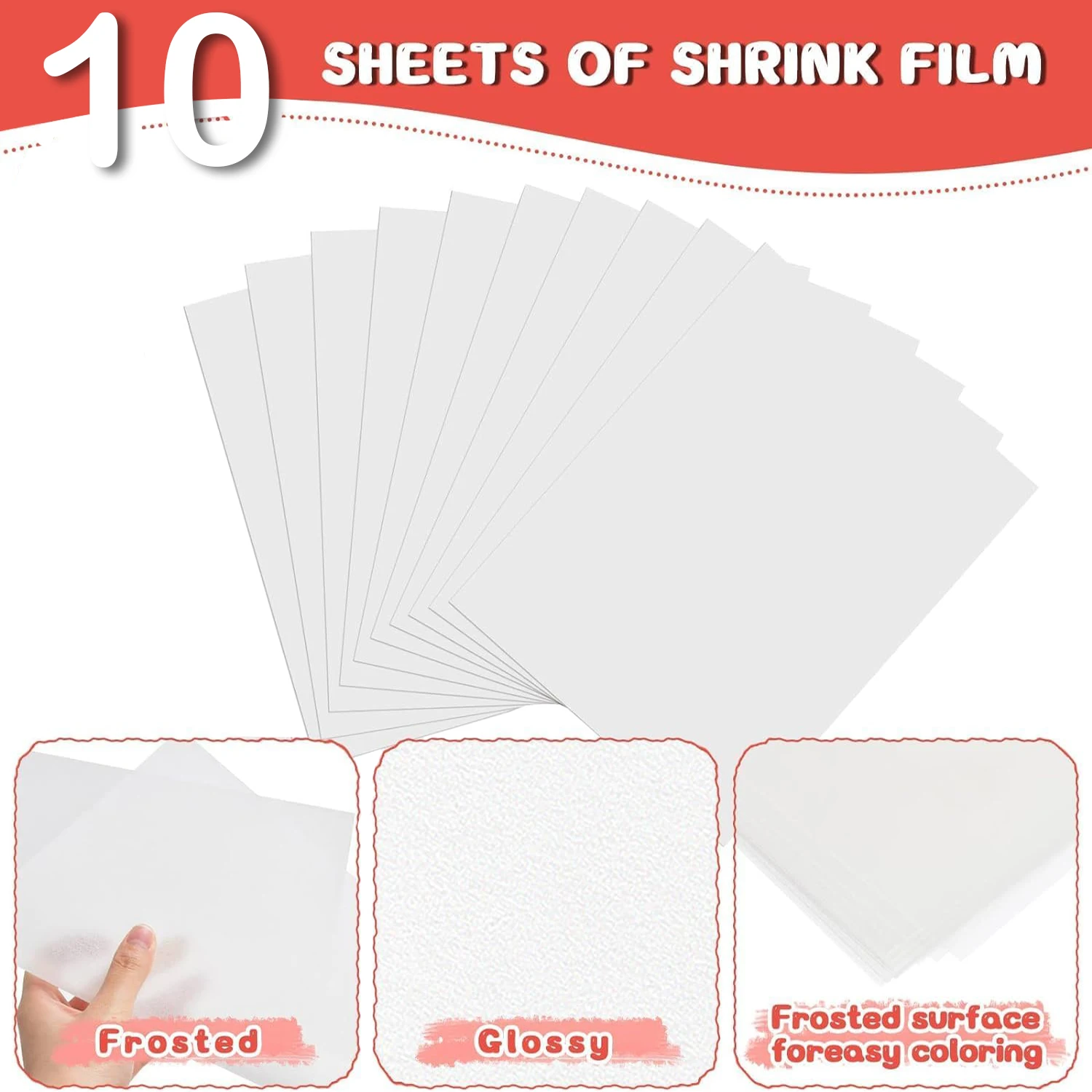 5–10 Stück Schrumpfplastikböge – Art Craft Birthday Party Bewertung und Preis