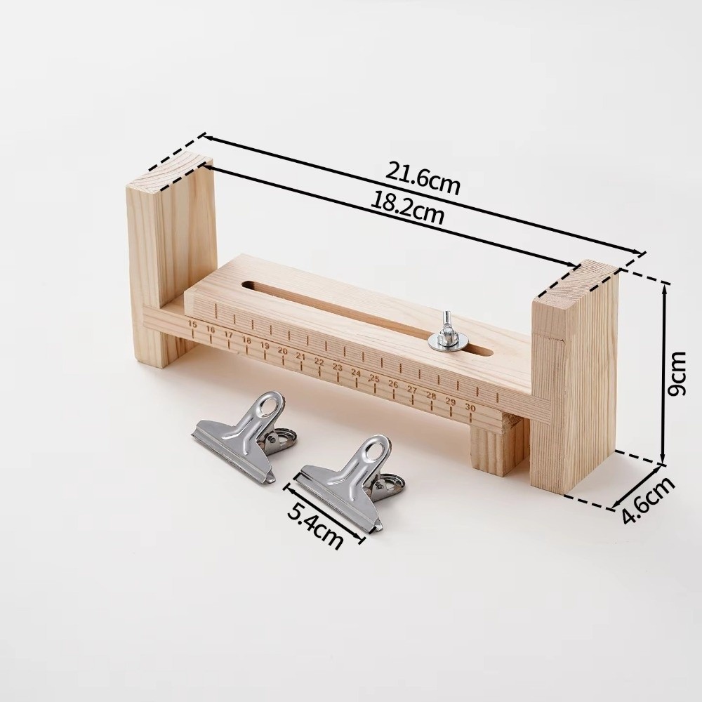 Hochwertiger Massivholz-Flecht – Loom Weaving Frame Bewertung und Preis