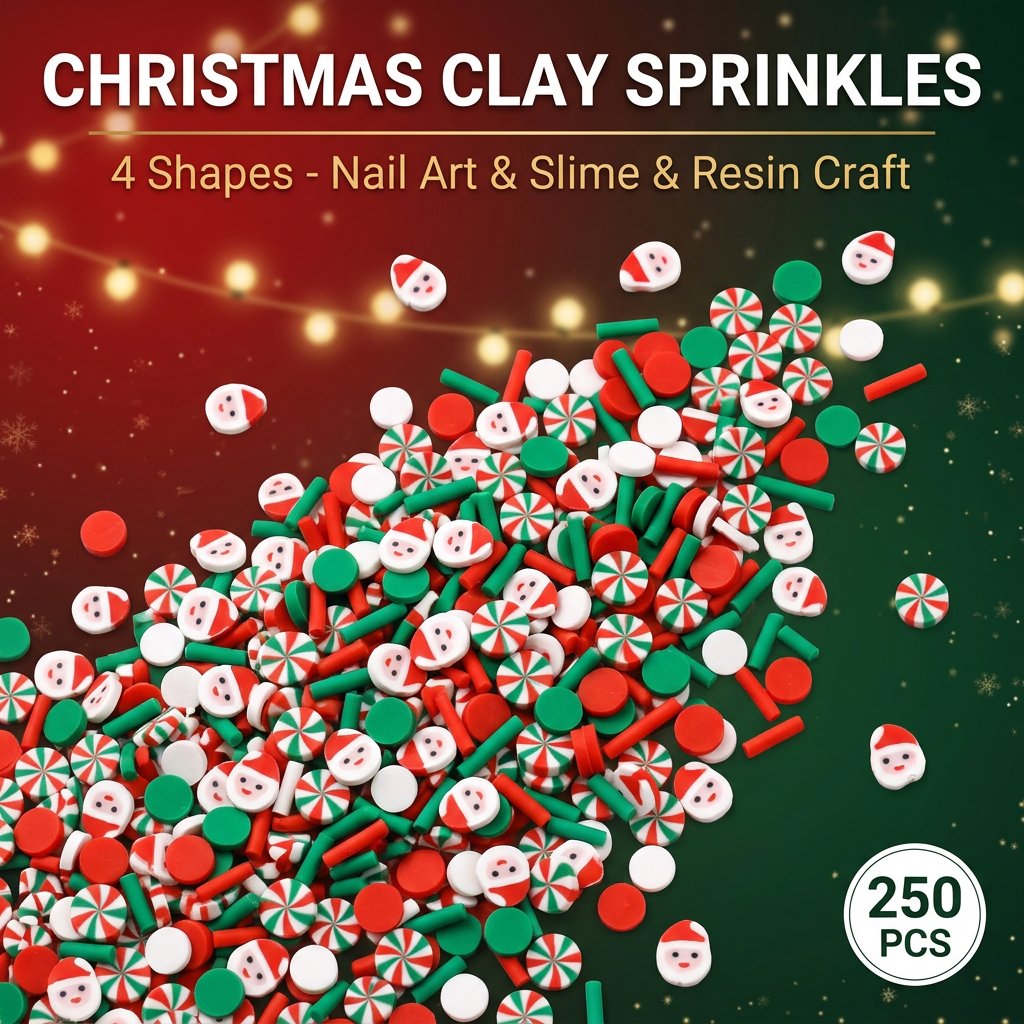 250 Stück Weihnachts-Polymer-C – Art Craft Birthday Party Bewertung und Preis