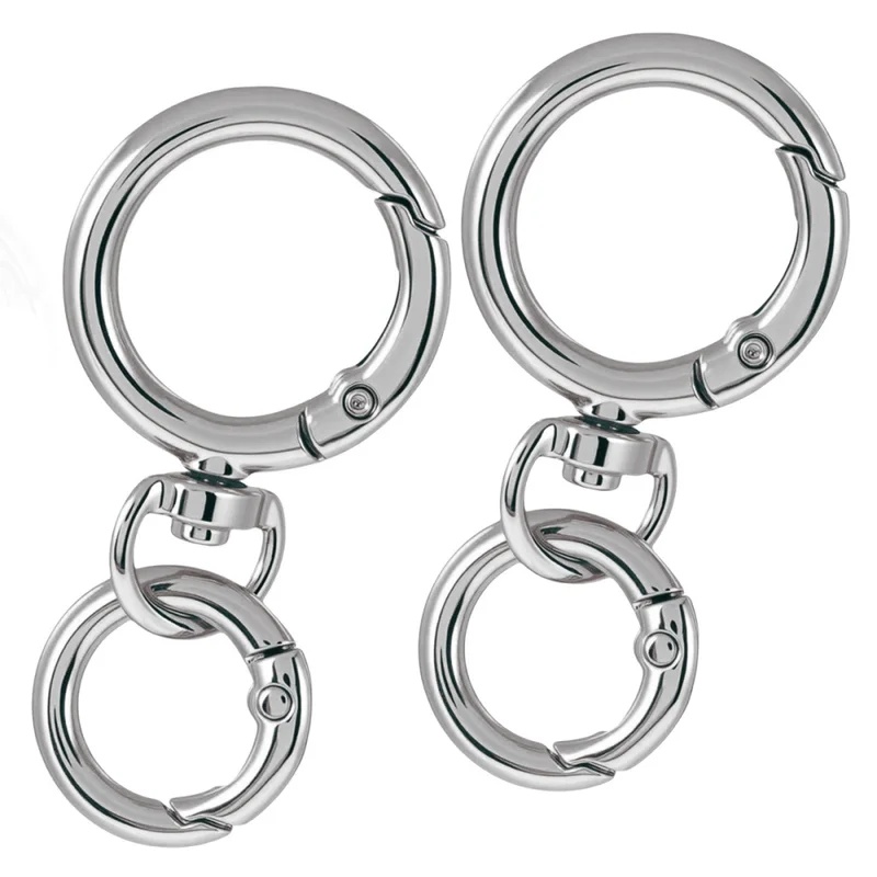 2 Sets runde Federschnappkarab – Art Craft Gifts Bewertung und Preis