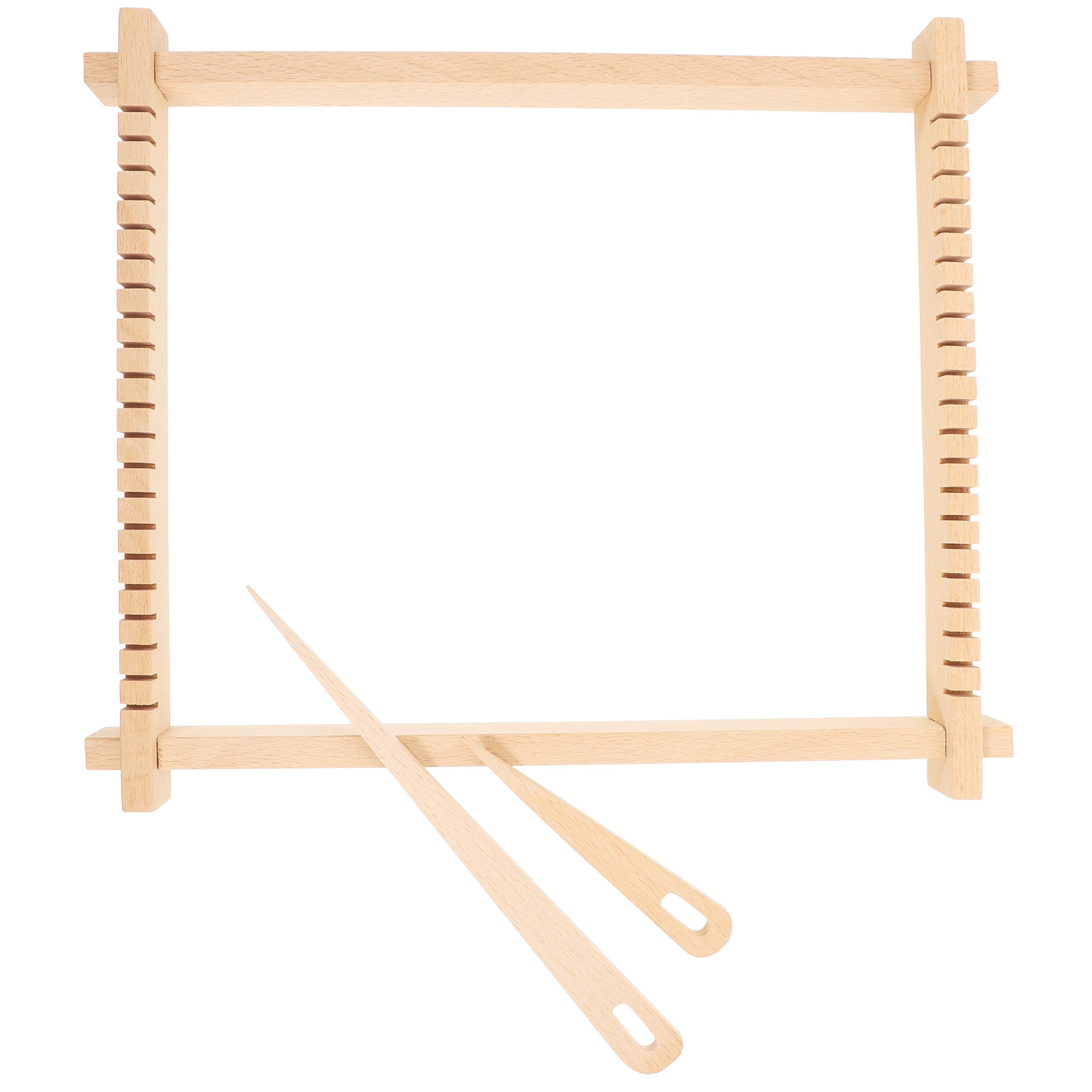 1 Set Holzrahmen-Webe-Set für  – Loom Weaving Frame Bewertung und Preis