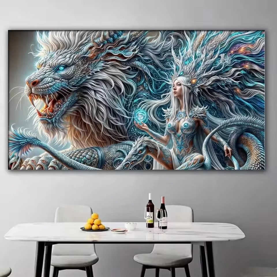 Gothic Dragon Queen 5D-Diamant – Queen Art Craft Bewertung und Preis