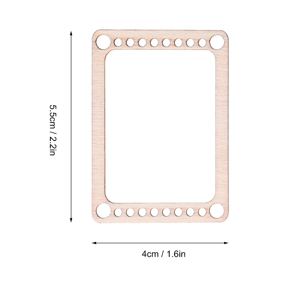 4-teiliges praktisches Holz-We – Loom Weaving Frame Bewertung und Preis
