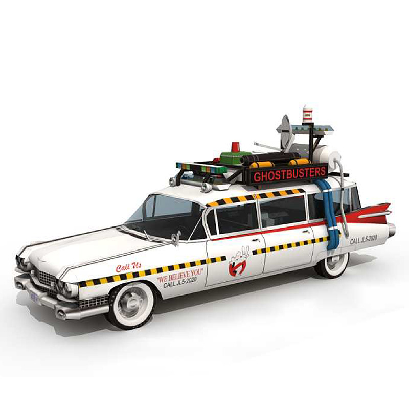 Ghostbusters Auto Ecto-1A 1:20 – Art Craft Cardboard Bewertung und Preis