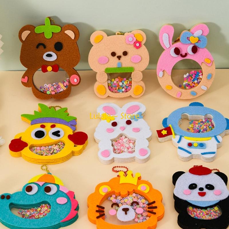 Y4QA Cartoon Tier Shaker Anhän – Art Craft Class Bewertung und Preis