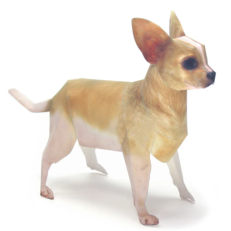 Chihuahua Hund Origami Kunst H – Art Craft Cardboard Bewertung und Preis