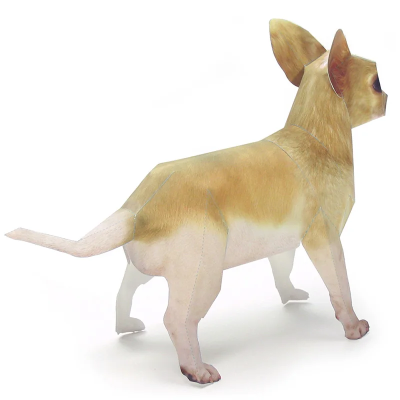Chihuahua Hund Origami Kunst H – Art Craft Cardboard Bewertung und Preis