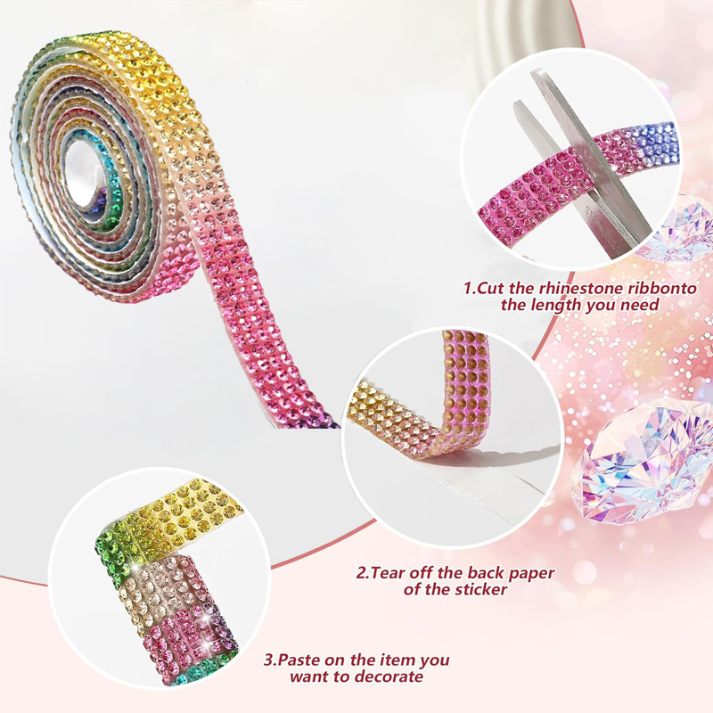 4-reihige Strassbandrolle, Dia – Art Craft 2 Year Olds Bewertung und Preis