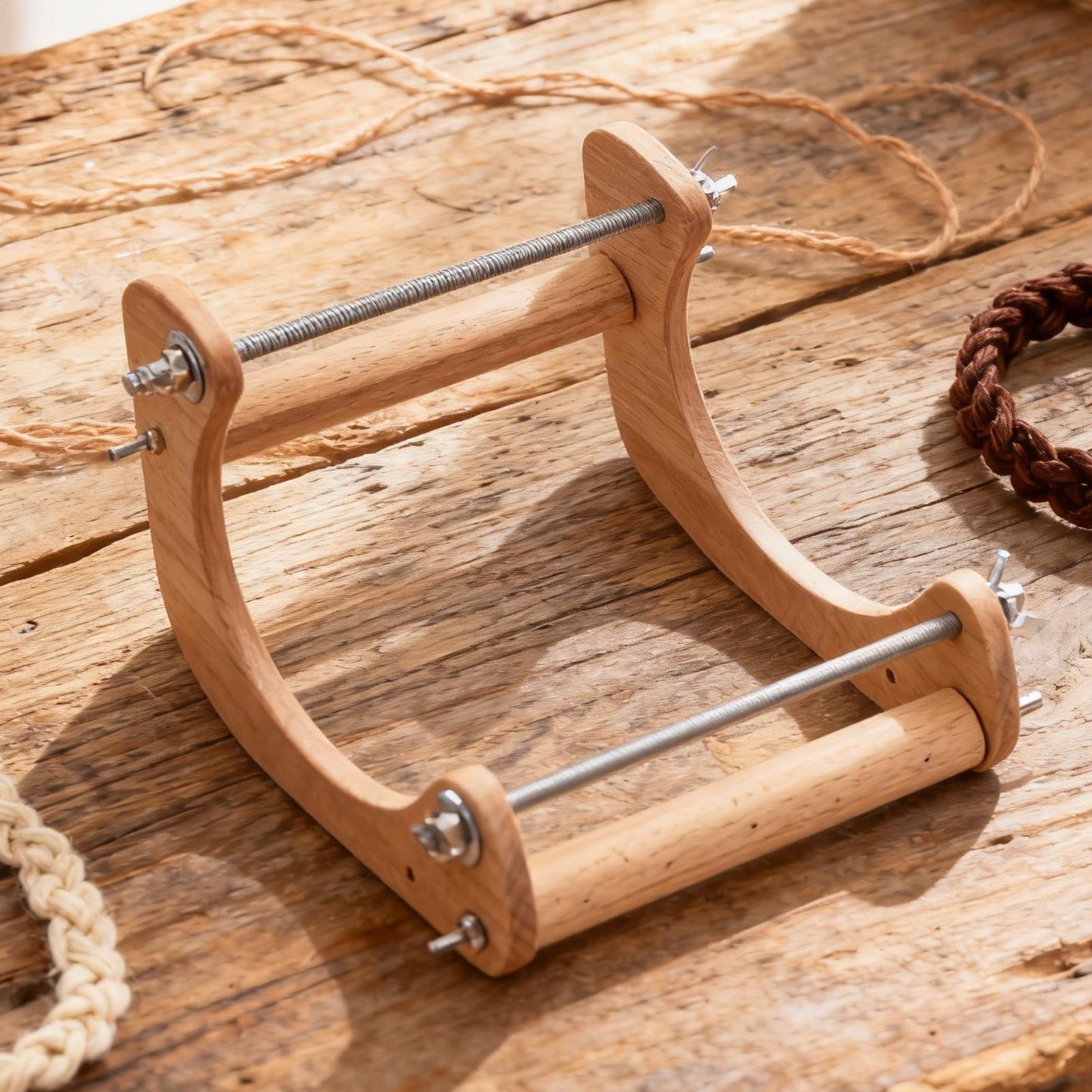 1 Stück Holz-Perlenwebrahmen,  – Loom Weaving Frame Bewertung und Preis