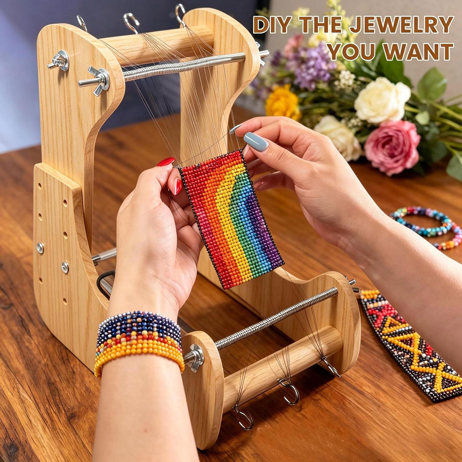 Vielseitiger Perlenwebrahmen V – Loom Weaving Frame Bewertung und Preis
