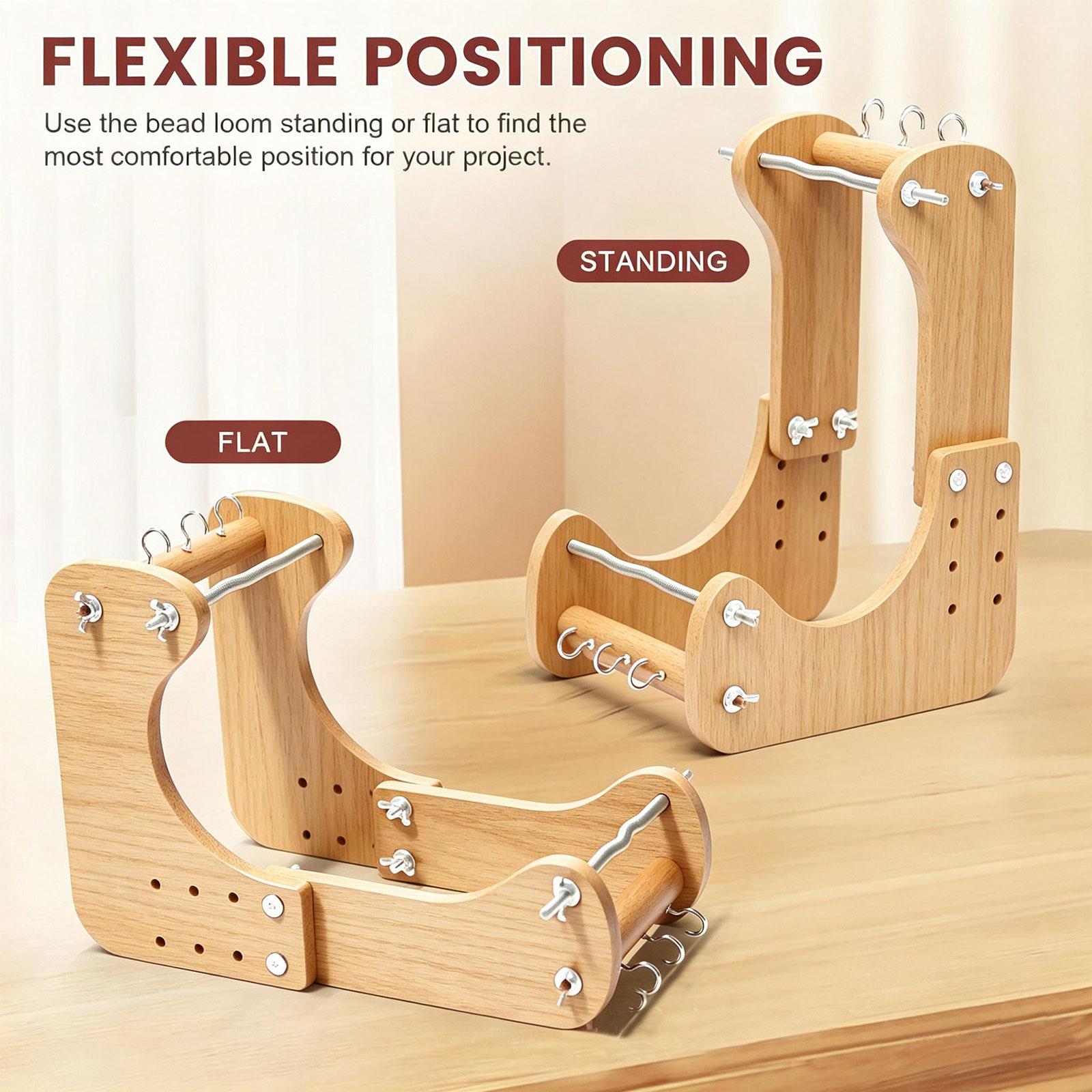 Vielseitiger Perlenwebrahmen V – Loom Weaving Frame Bewertung und Preis